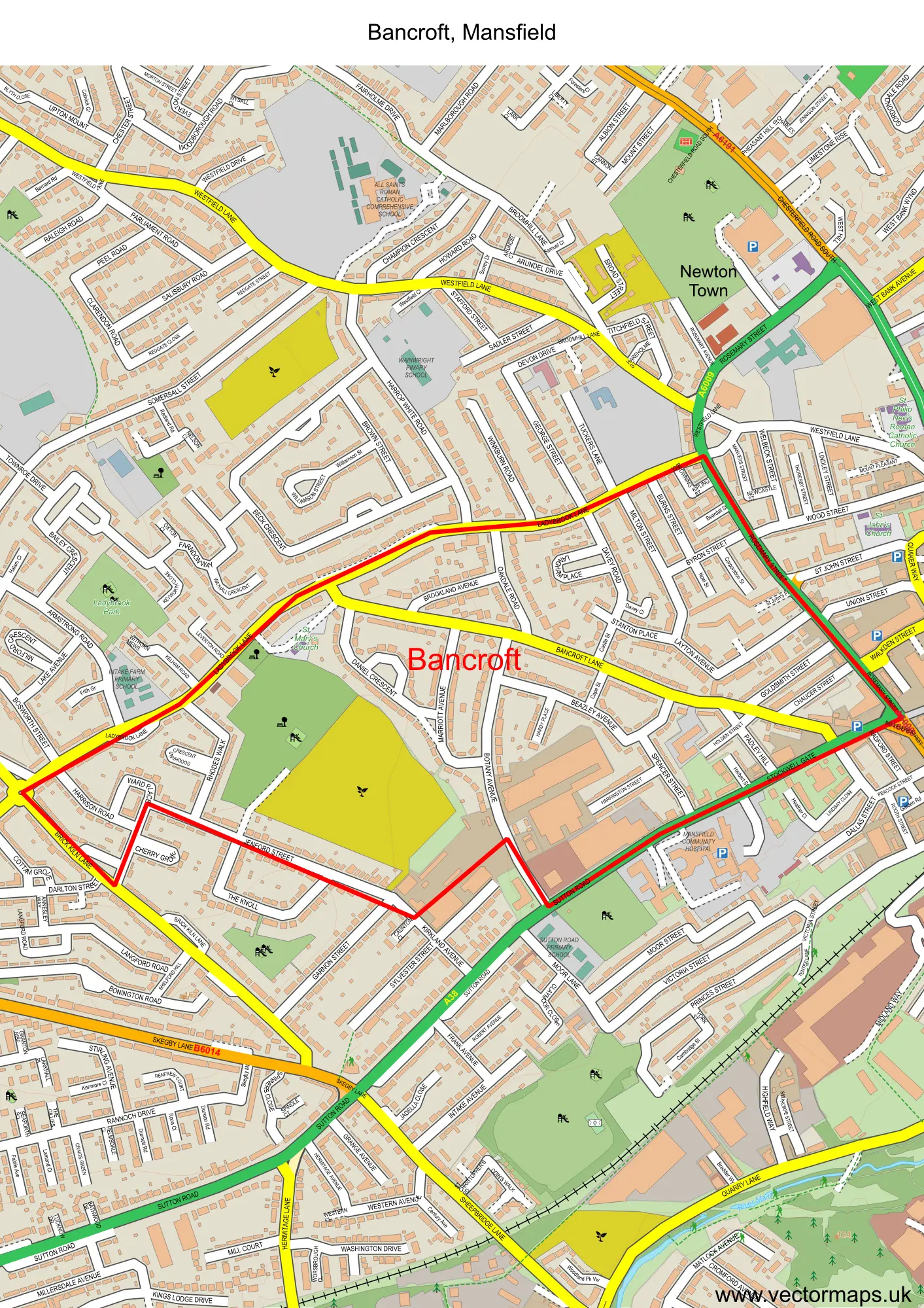 Bancroft ward map sample Bancroft ward map sample