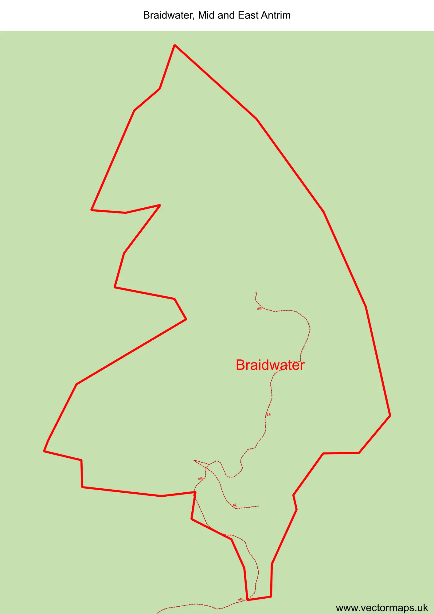 Braidwater ward map sample Braidwater ward map sample