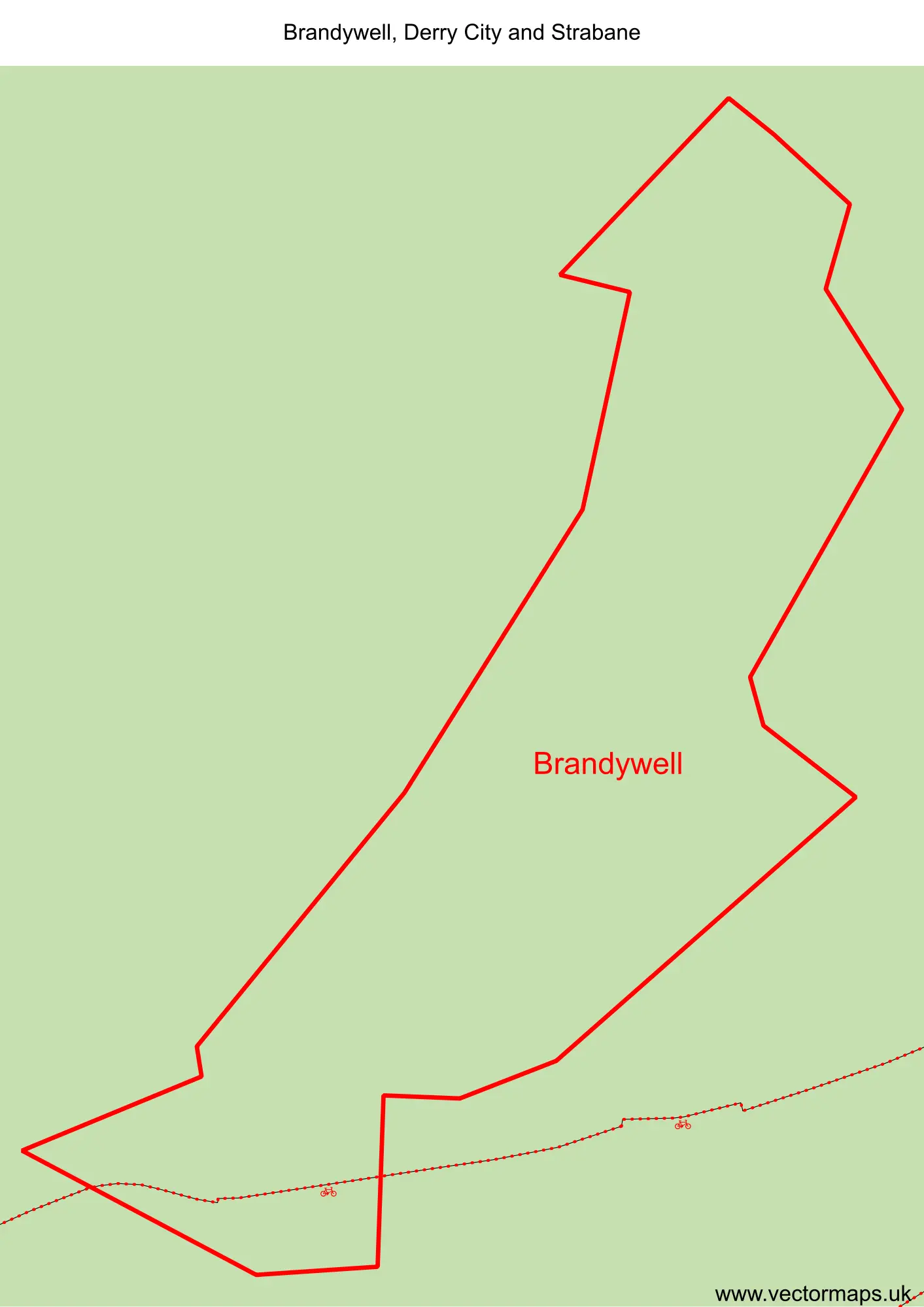 Brandywell ward map sample Brandywell ward map sample